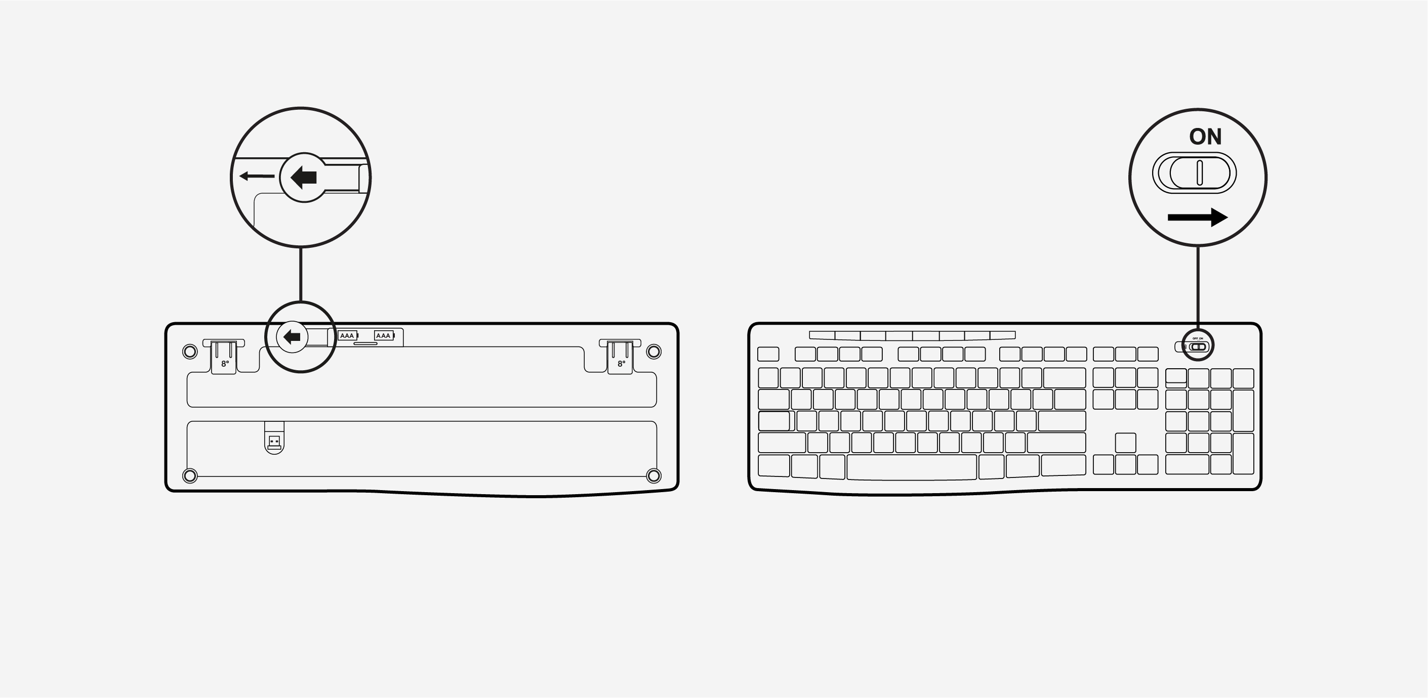 Teclado mk295 discount